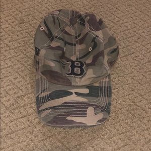Boston Red Sox Camo Hat
